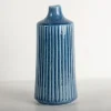 Kirkland's Home Vases-Reactive Ribbed Vase, 9 In.