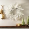 Kirkland's Home Wreaths-Real-Touch Flocked Norfolk Pine Wreath