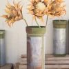 Kirkland's Home Vases-Reclaimed Ammunition Canister