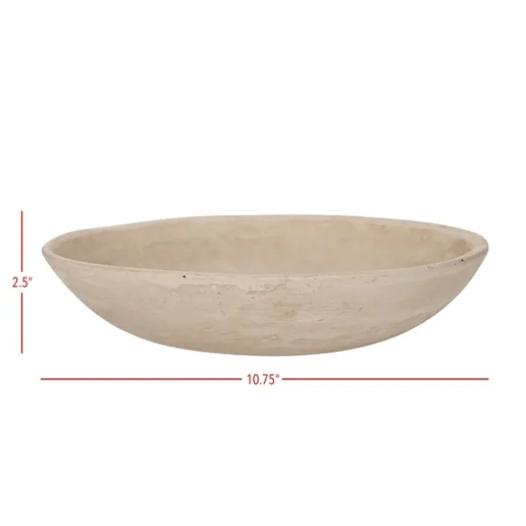 Kirkland's Home Decorative Bowls & Jars-Recycled Paper Mache Decorative Bowl
