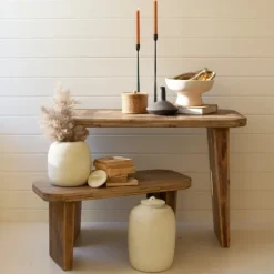 Kirkland's Home Benches & Ottomans-Recycled Wood Bench