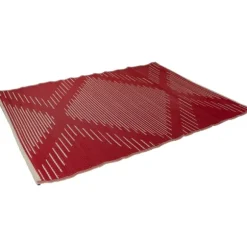Kirkland's Home Outdoor Rugs-Red Primitive Arrow Outdoor Area Rug, 4X6