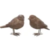 Kirkland's Home Statues & Figurines-Resin And Metal Bird Statues, Set Of 2