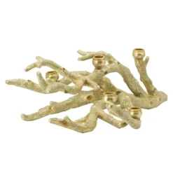 Kirkland's Home Candle Holders-Resin Coral Candle Holder