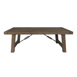 Kirkland's Home Coffee Tables-Roane Gray Reclaimed Pine Coffee Table
