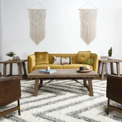 Kirkland's Home Coffee Tables-Roane Gray Reclaimed Pine Coffee Table