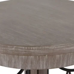 Kirkland's Home Accent & End Tables-Roberta Wood Decorative Metal Accent Table