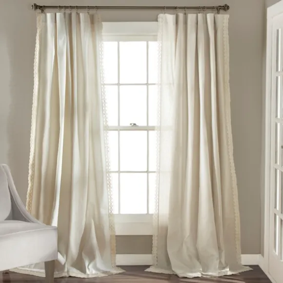 Kirkland's Home Curtains & Drapes-Rosalie Curtain Panel Set, 108 In.