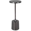 Kirkland's Home Accent & End Tables-Round Antique Nickel Accent Table