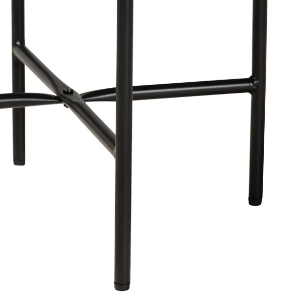 Kirkland's Home Accent & End Tables-Round Light Wood X Base Accent Table