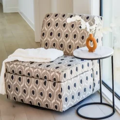 Kirkland's Home Accent & End Tables-Round Marble C-Table