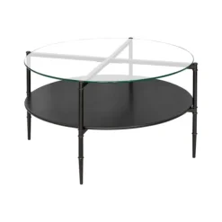 Kirkland's Home Coffee Tables-Round Martha Stewart Coffee Table