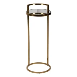 Kirkland's Home Accent & End Tables-Round Metal Cocktail Table