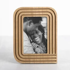 Kirkland's Home Picture Frames-Rounded Corner Carved Wood Picture Frame, 4X6