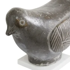 Kirkland's Home Statues & Figurines-Rustic Etched Birds 2-Pc. Figurine Set