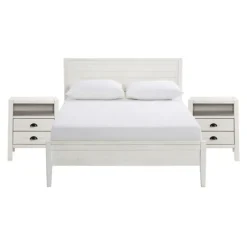 Kirkland's Home Beds & Headboards-Rustic Pine Panel 3-Pc. Full Bedroom Set