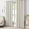 Kirkland's Home Curtains & Drapes-Sandy Beige Blackout Curtain Panel Set, 96 In.