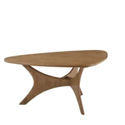 Kirkland's Home Coffee Tables-Savannah Wooden Triangle Coffee Table