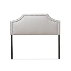 Kirkland's Home Beds & Headboards-Scalloped Corner Queen Headboard