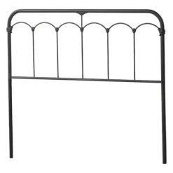 Kirkland's Home Beds & Headboards-Scalloped Metal Josie King Headboard