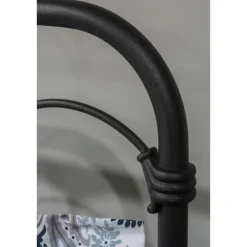 Kirkland's Home Beds & Headboards-Scalloped Metal Josie King Headboard