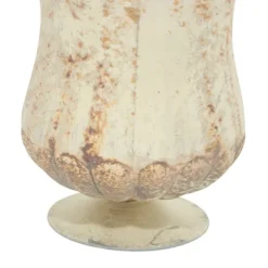 Kirkland's Home Vases-Scalloped Rustic Glass Cup Vases, Set Of 2