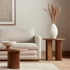 Kirkland's Home Accent & End Tables-Seasoned Paden Wood Accent Table