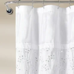 Kirkland's Home Shower Curtains-Sequined Shower Curtain