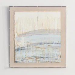 Kirkland's Home Framed Art-Serenity Blue Ii Shadowbox Art Print