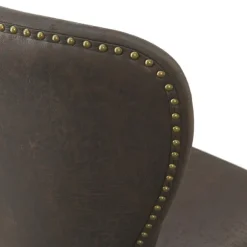 Kirkland's Home Dining Chairs-Sevana Faux Leather Dining Chairs, Set Of 2