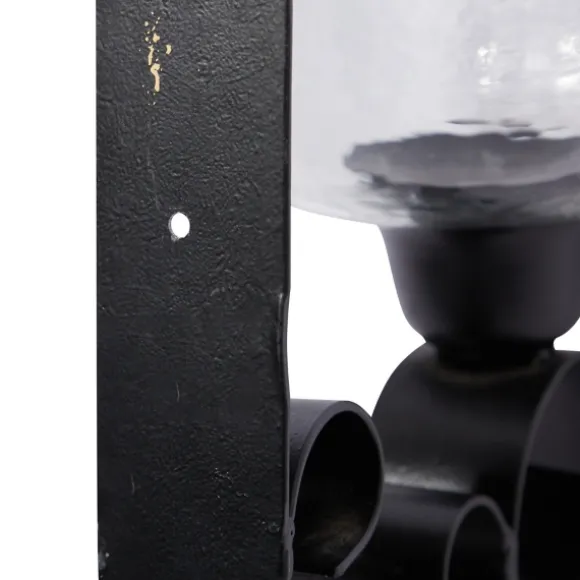 Kirkland's Home Sconces-Shayne Black Iron Scroll Sconce