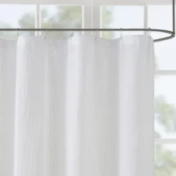 Kirkland's Home Shower Curtains-Sheer Shower Curtain