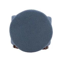 Kirkland's Home Benches & Ottomans-Sherpa Upholstered Storage Ottoman