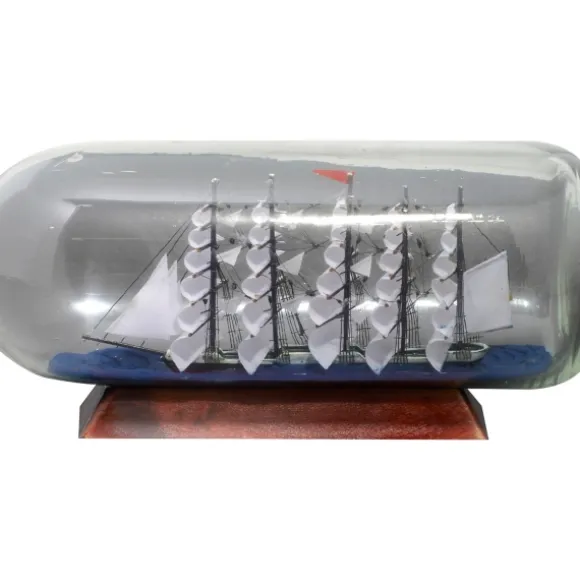 Kirkland's Home Statues & Figurines-Ship In A Bottle Figurine