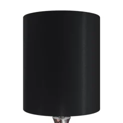 Kirkland's Home Table Lamps-Silver And Tapered Table Lamps, Set Of 2