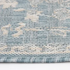 Kirkland's Home Outdoor Rugs-Sky Medallion Lava Indoor/Outdoor Area Rug, 5X7