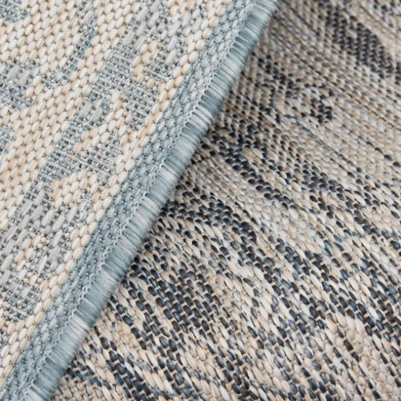 Kirkland's Home Outdoor Rugs-Sky Medallion Lava Indoor/Outdoor Area Rug, 5X7