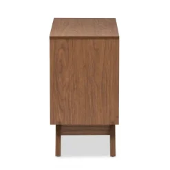 Kirkland's Home Dressers & Chests-Slant Midcentury Two-Tone Chest