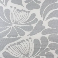 Kirkland's Home Outdoor Rugs-Slate Floral Outdoor Area Rug, 4X6