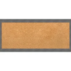 Kirkland's Home Memo & Chalkboards-Slate Gray Framed Corkboard