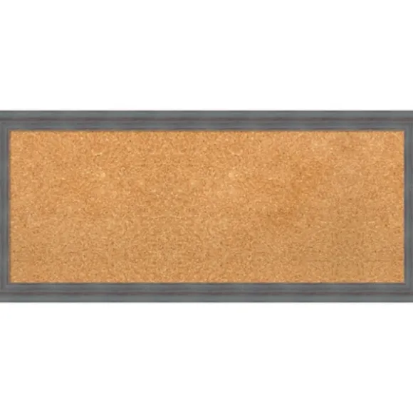 Kirkland's Home Memo & Chalkboards-Slate Gray Framed Corkboard