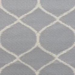 Kirkland's Home Outdoor Rugs-Slate Honeycomb Outdoor Area Rug, 4X6