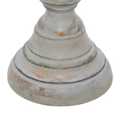 Kirkland's Home Candle Holders-Slate Rustic Mango Wood 3-Pc. Candle Holder Set