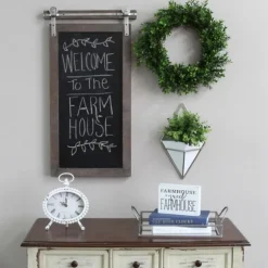 Kirkland's Home Memo & Chalkboards-Sliding Farmhouse Chalkboard