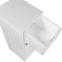 Kirkland's Home Bathroom Furniture-Slim Single Door Cabinet With Drawer