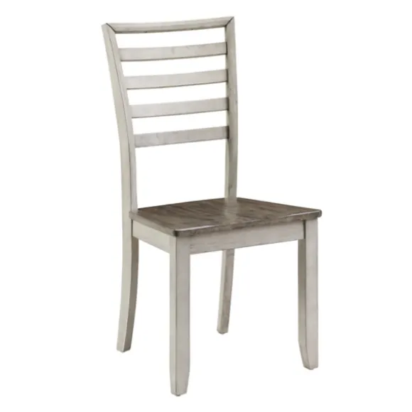 Kirkland's Home Dining Chairs-Smoked Honey And Alabaster Dining Chairs, Set Of 2
