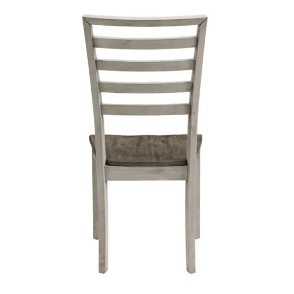 Kirkland's Home Dining Chairs-Smoked Honey And Alabaster Dining Chairs, Set Of 2