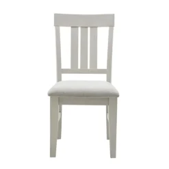 Kirkland's Home Dining Chairs-Sofia White High Back Dining Chairs, Set Of 2
