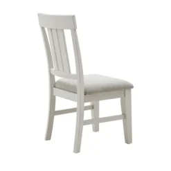 Kirkland's Home Dining Chairs-Sofia White High Back Dining Chairs, Set Of 2