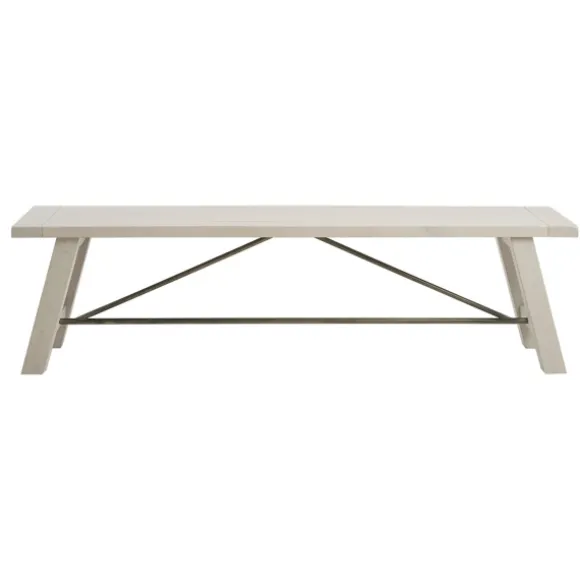 Kirkland's Home Dining Chairs-Sofia Wooden Dining Bench With Metal Bars